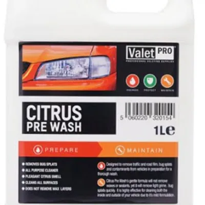 VALET PRO CITRUS PRE WASH 1L