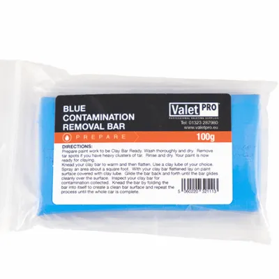 VALET PRO BLUE CLAY BAR 100G glinka niebieska twarda