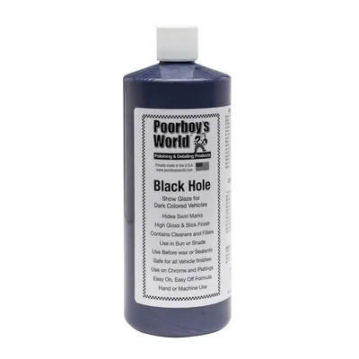 POORBOY'S WORLD BLACK HOLE SHOW GLAZE 946ml