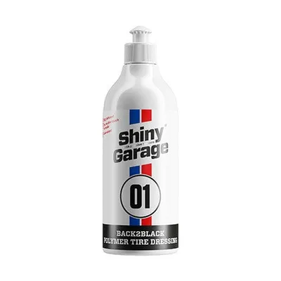 SHINY GARAGE BACK2BLACK POLYMER TIRE DRESSING 500ML