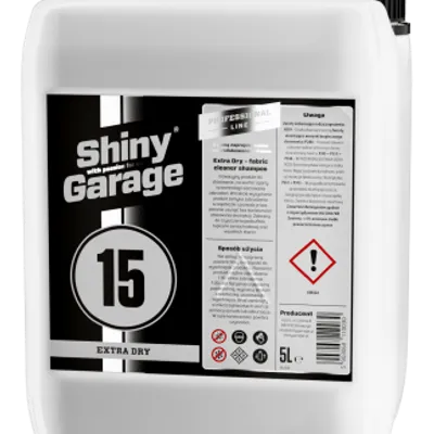 SHINY GARAGE EXTRA DRY FABRIC CLEANER SHAMPOO 5L