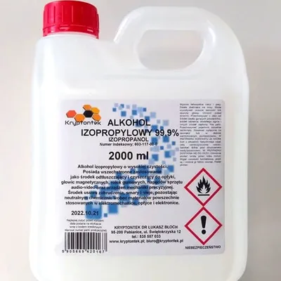 ALKOHOL Izopropylowy 2l