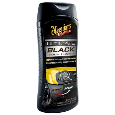 MEGUIAR'S ULTIMATE BLACK Żel do plastików zewnętrznych