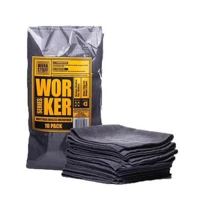 Work Stuff Worker 10-pack - zestaw uniwersalnych mikrofibr