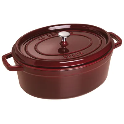 Staub - Garnek żeliwny owalny La Cocotte 2,35 L Grenadynowy