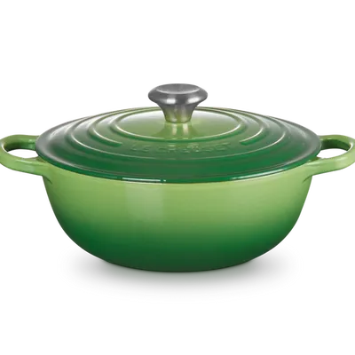 Le Creuset - Brytfanna żeliwna La Marmite 26 cm Bamboo green