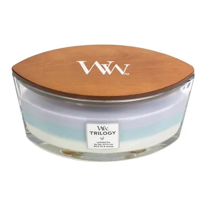 WoodWick - Świeca HearthWick Trilogy Calming Retreat 60h