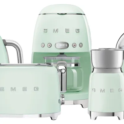 Smeg - Zestaw DCF02PGEU + TSF01PGEU + KLF04PGEU + MFF11PGEU + CJF01PGEU