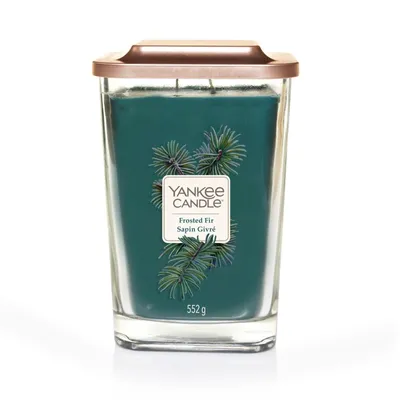 Yankee Candle  - Świeca kwadratowa duża FROSTED FIR