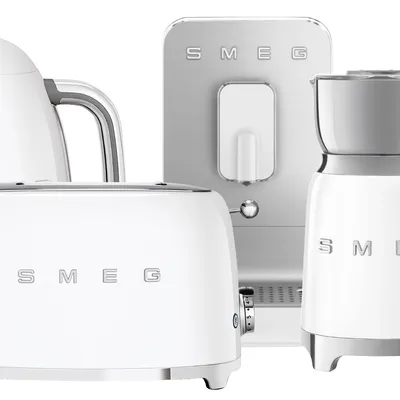 Smeg - Zestaw BCC11WHMEU + TSF01WHEU + MFF11WHEU + KLF04WHEU