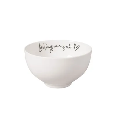 Villeroy&Boch - Miska 470 ml Statement Lieblingmensch