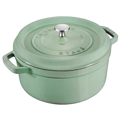 Staub - Garnek żeliwny okrągły La Cocotte 5,2 L Miętowy