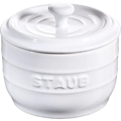 Staub - Pojemnik na sól Storage 250 ml biały