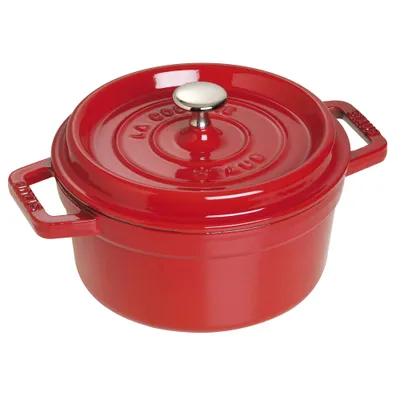 Staub - Garnek żeliwny okrągły La Cocotte 2,2 L Czerwony