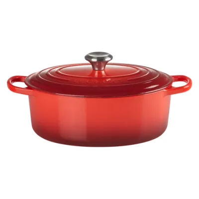 Le Creuset - Owalna Brytfanna 27 cm SIGNATURE Wiśniowy