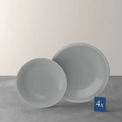 Villeroy&Boch - Zestaw talerzy 8 - częściowy Color Loop Stone