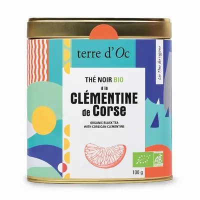 Terre d'Oc - Herbata czarna 100 g Regional Clementine de Corse