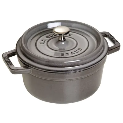 Staub - Garnek żeliwny okrągły La Cocotte 2,6 L Grafitowy