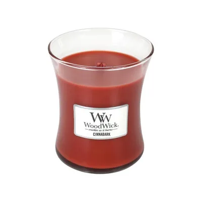 WoodWick - Świeca Średnia Cinnabark 100h