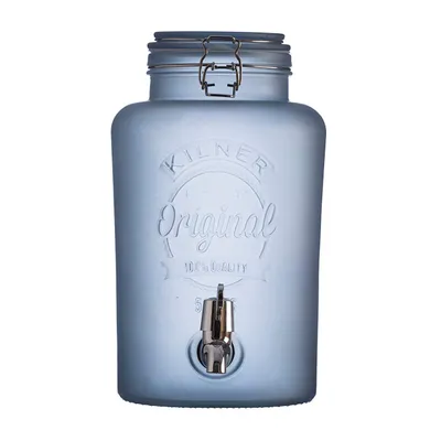 Kilner - Dystrybutor do napojów 5L Frosted Niebieski