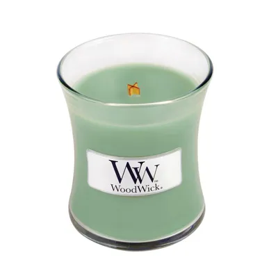 WoodWick - Świeca Mała White Willow Moss 40h