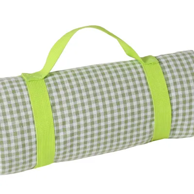 Les Jardins de la Comtesse - Obrus piknikowy 140 x 140 cm Apple Green Gingham