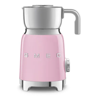 Smeg - Spieniacz do mleka 50's Retro Style MFF11PKEU Pastelowy Róż