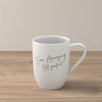 Villeroy&Boch - Kubek Statement „I´m amazing. Not perfect”