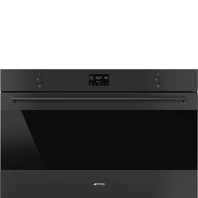 Smeg - Piekarnik elektryczny SFP9302TN Classica Stal nierdzewna / Czarny