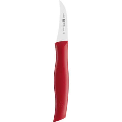 Zwilling - Nóż do obierania warzyw Twin Grip 6 cm czerwony