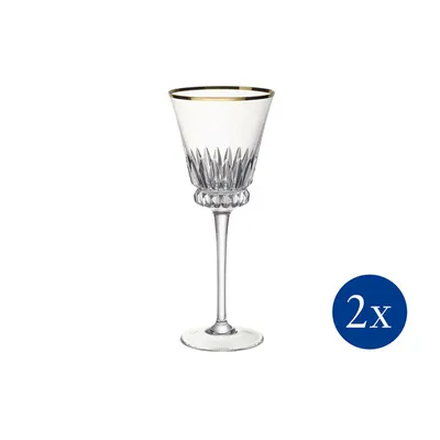 Villeroy&Boch - Zestaw 2 kieliszków do białego wina 125 ml Grand Royal Gold