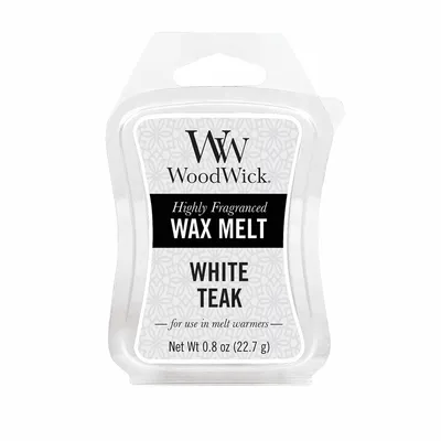 WoodWick - Wosk zapachowy White Teak 10h