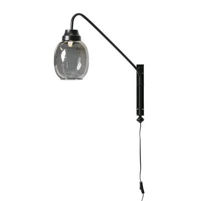 Be Pure - Lampa ścienna Bubble Czarna