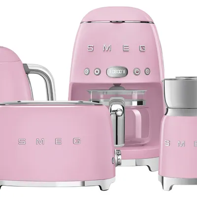 Smeg - Zestaw DCF02PKEU + TSF01PKEU + KLF04PKEU + MFF11PKEU