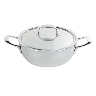 Demeyere - Patelnia sauté z pokrywką Atlantis 24 cm