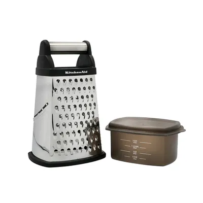 KitchenAid - Tarka z pojemnikiem Box Grater Czarna