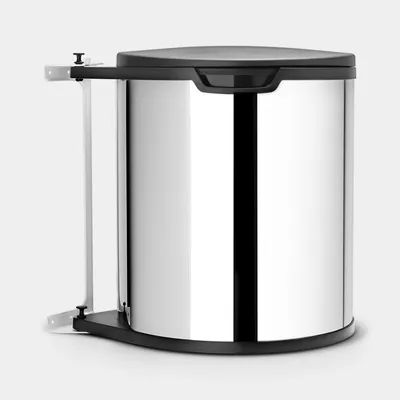 Brabantia - Kosz Szafkowy De Luxe 15l Stal Błyszcząca