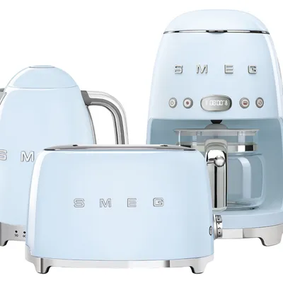 Smeg - Zestaw DCF02PBEU + TSF01PBEU + KLF04PBEU