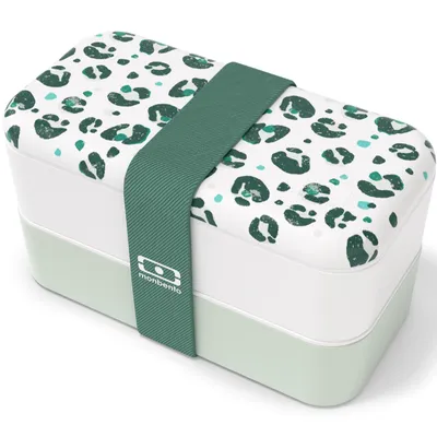 Monbento - Lunchbox Bento Original Fr Leopard Green