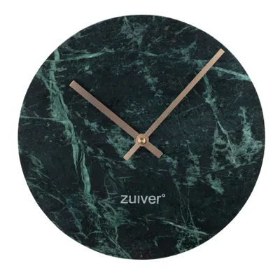 Zuiver - Zegar zielony MARBLE TIME