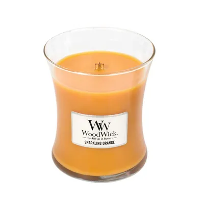 WoodWick - Świeca Średnia Sparkling Orange 100h