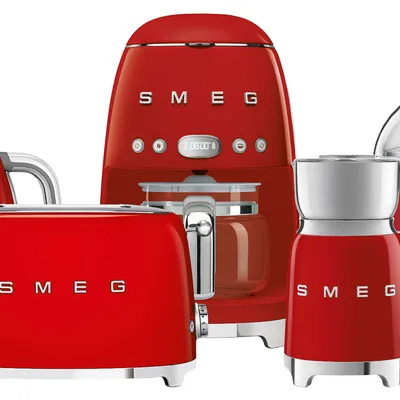 Smeg - Zestaw DCF02RDEU + TSF01RDEU + KLF03RDEU + MFF11RDEU + CJF01RDEU