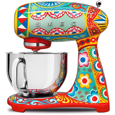 Smeg x Dolce&Gabbana - Mikser planetarny 50's Retro Style SMF03DGEU Sicily is my love