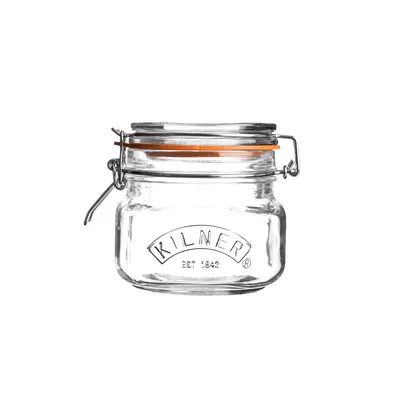 Kilner - Słoik 0,5l Square Clip Top Jar