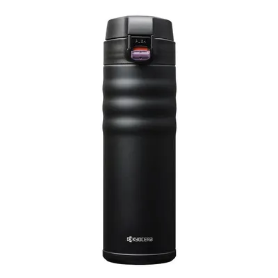 Kyocera - Kubek termiczny 500 ml Flip Top czarny