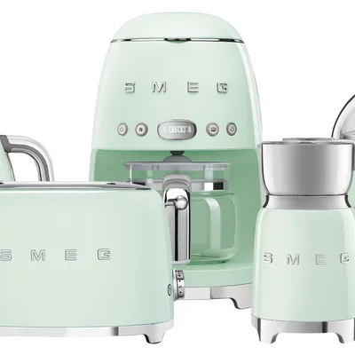 Smeg - Zestaw DCF02PGEU + TSF01PGEU + KLF03PGEU + MFF11PGEU + CJF01PGEU