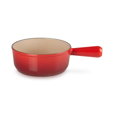 Le Creuset - Fondue caquelon żeliwo 18 cm wiśniowy