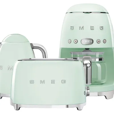 Smeg - Zestaw DCF02PGEU + TSF01PGEU + KLF03PGEU