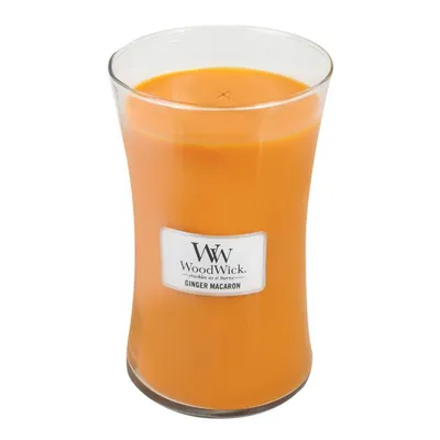 WoodWick - Świeca Duża Ginger Macaron 120h