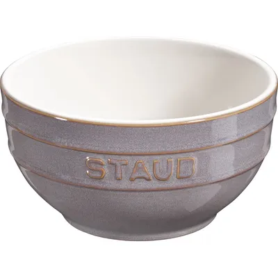 Staub - Miska okrągła Serving 14 cm antyczny szary